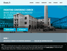 Tablet Screenshot of frontendconf.ch